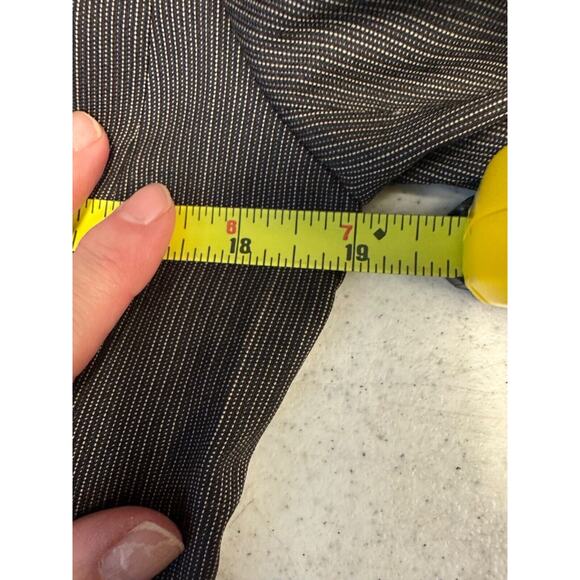 CLASSIQUES ENTIER sz 6 Womens Jacket BLAZER wool blend Brown Stripe A49 - Picture 7 of 8